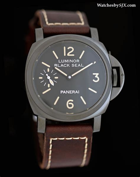 panerai luminor black seal